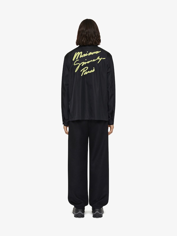 Givenchy Maison GIVENCHY embroidery overshirt Rebajas online