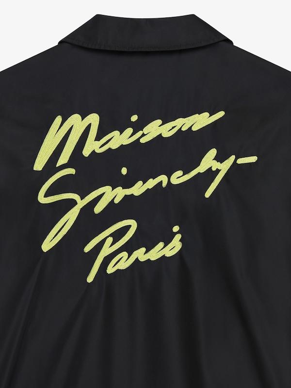 Givenchy Maison GIVENCHY embroidery overshirt Rebajas online