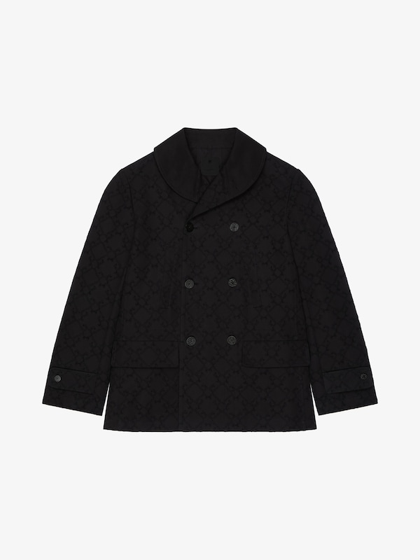 Givenchy Pea coat in monogram 72 cotton Últimos 2 días