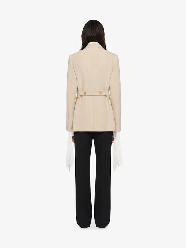 Givenchy Military jacket in silk and cotton Precio de fábrica