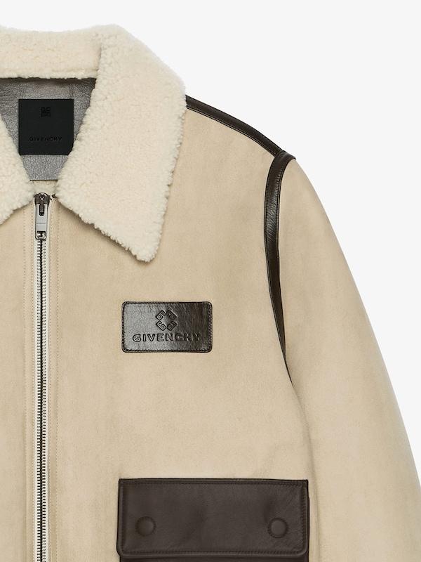 Givenchy Aviator jacket in shearling Solo hoy