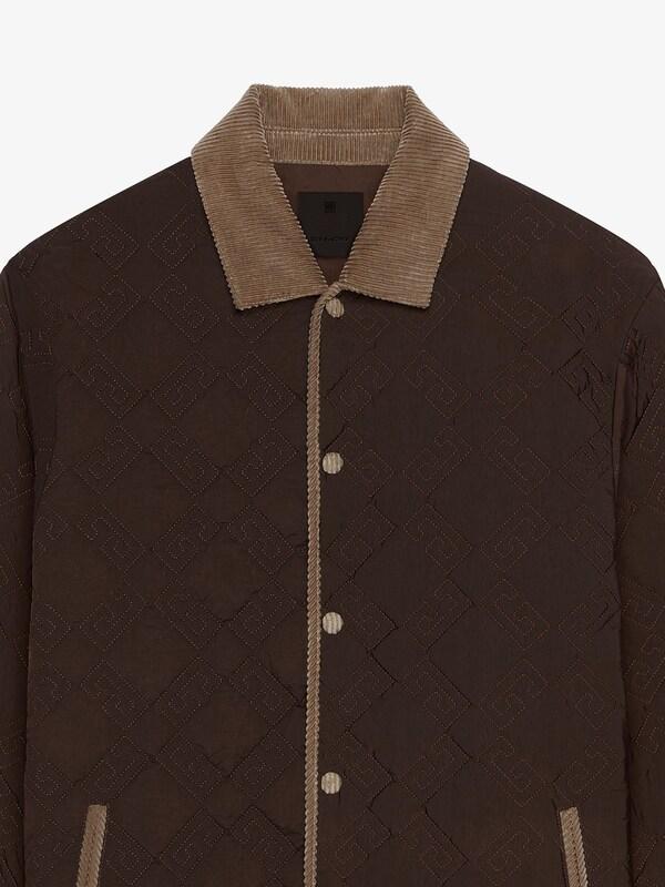 Givenchy Padded jacket in mixed fabrics with monogram 72 Solo queda un día