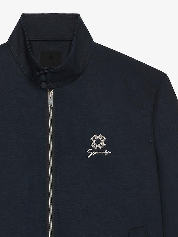 Givenchy Harrington jacket in cotton with monogram 72 crystals Ahorra y exporta