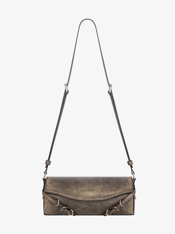 Givenchy Voyou Roller bag in aged leather Descuento por venta flash