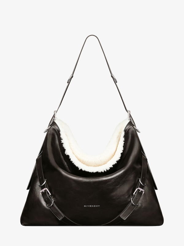 Givenchy Large Voyou bag in shearling Grandes ahorros