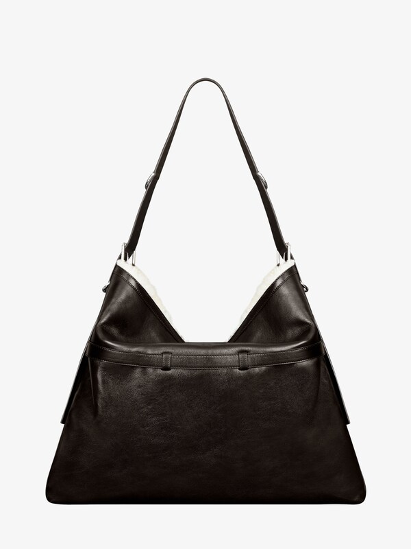 Givenchy Large Voyou bag in shearling Grandes ahorros