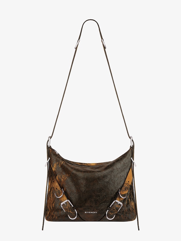Givenchy Voyou Crossbody bag in crackled leather Venta caliente