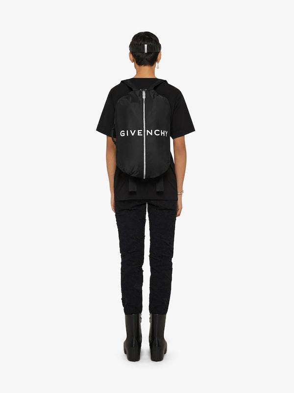 Givenchy G-Zip backpack in nylon Rebajas online
