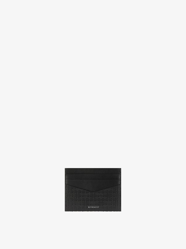 Givenchy GIVENCHY card holder in 4G Micro leather Envío gratis