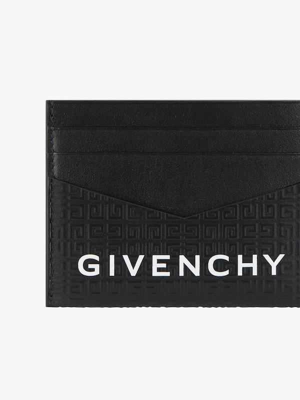 Givenchy GIVENCHY card holder in 4G Micro leather Envío gratis