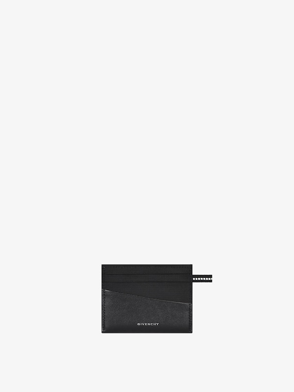 Givenchy G-Trail card holder in leather Precio de fábrica