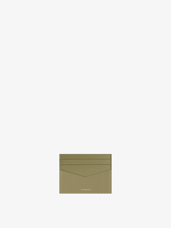 Givenchy GIVENCHY card holder in 4G Micro leather Promoción por tiempo limitado