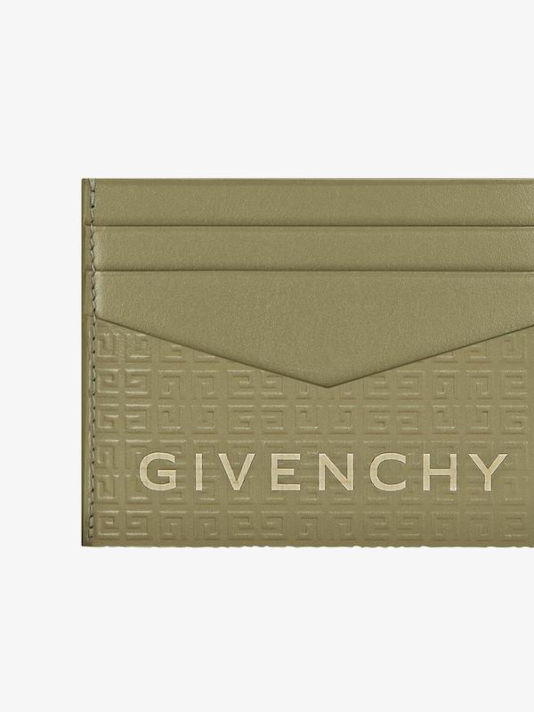 Givenchy GIVENCHY card holder in 4G Micro leather Promoción por tiempo limitado