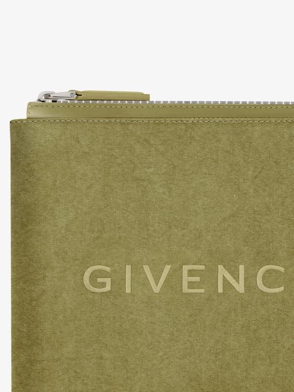 Givenchy GIVENCHY travel pouch in canvas Oferta especial de fábrica
