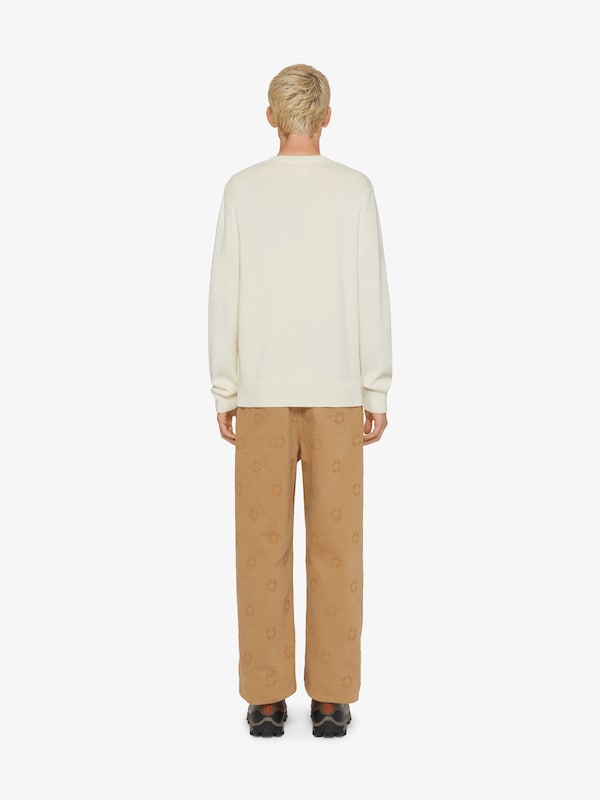Givenchy Sweater in wool with GIVENCHY medallion Envío internacional gratuito