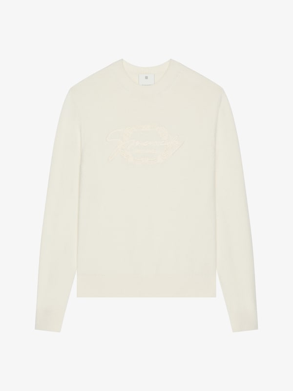 Givenchy Sweater in wool with GIVENCHY medallion Envío internacional gratuito