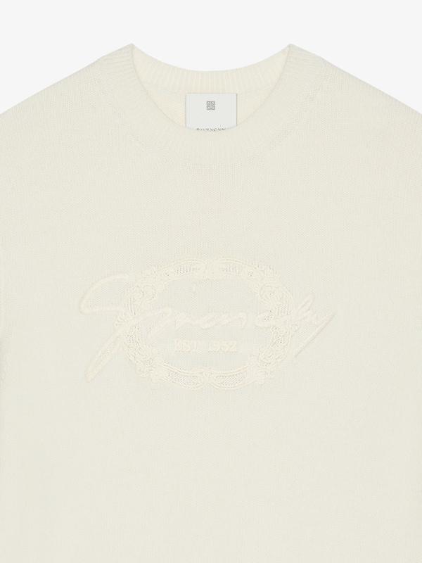 Givenchy Sweater in wool with GIVENCHY medallion Envío internacional gratuito