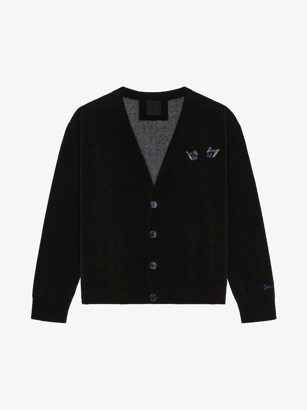 Givenchy Cardigan with cat eye embroidery Precios de Black Friday