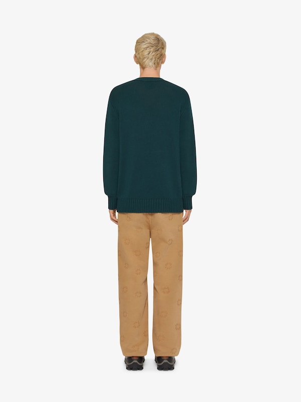 Givenchy GIVENCHY College cardigan in cotton Libre de impuestos