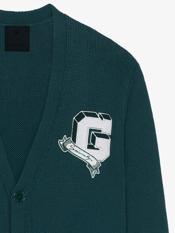 Givenchy GIVENCHY College cardigan in cotton Libre de impuestos