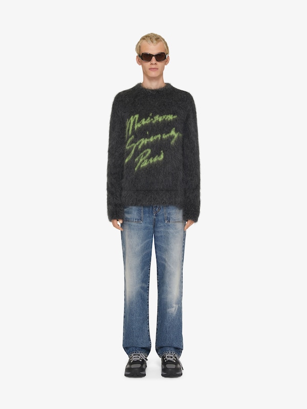 Givenchy Maison GIVENCHY sweater in mohair Oferta exclusiva