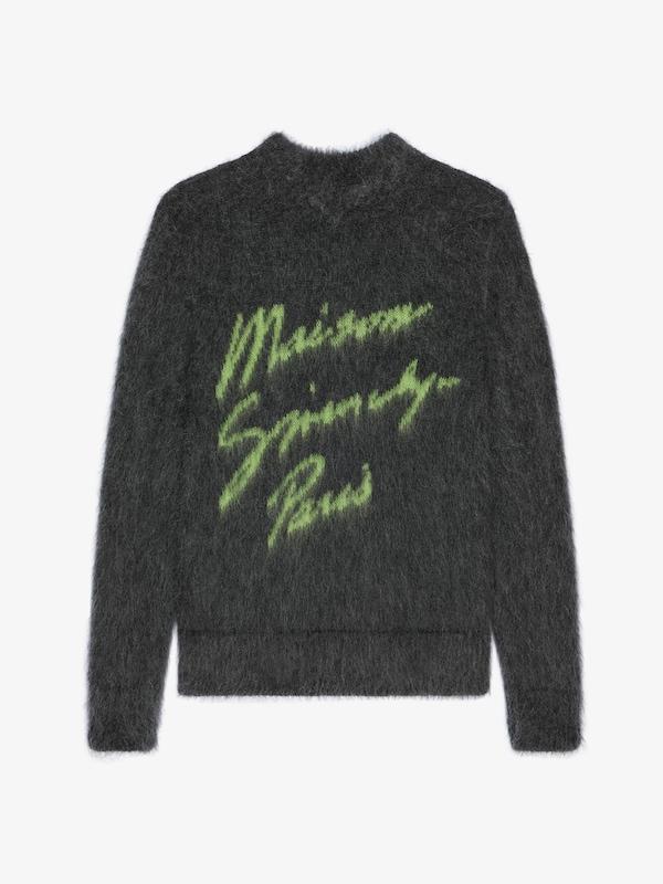 Givenchy Maison GIVENCHY sweater in mohair Oferta exclusiva