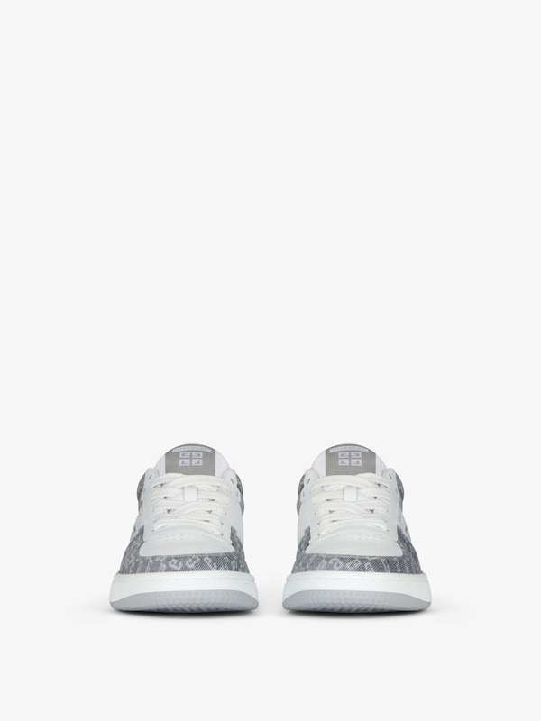 Givenchy G Move sneakers in leather and monogram 72 denim Ofertas especiales