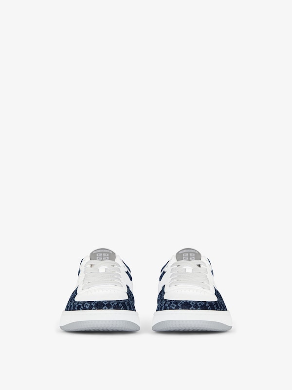 Givenchy G Move sneakers in leather and monogram 72 denim Grandes ahorros
