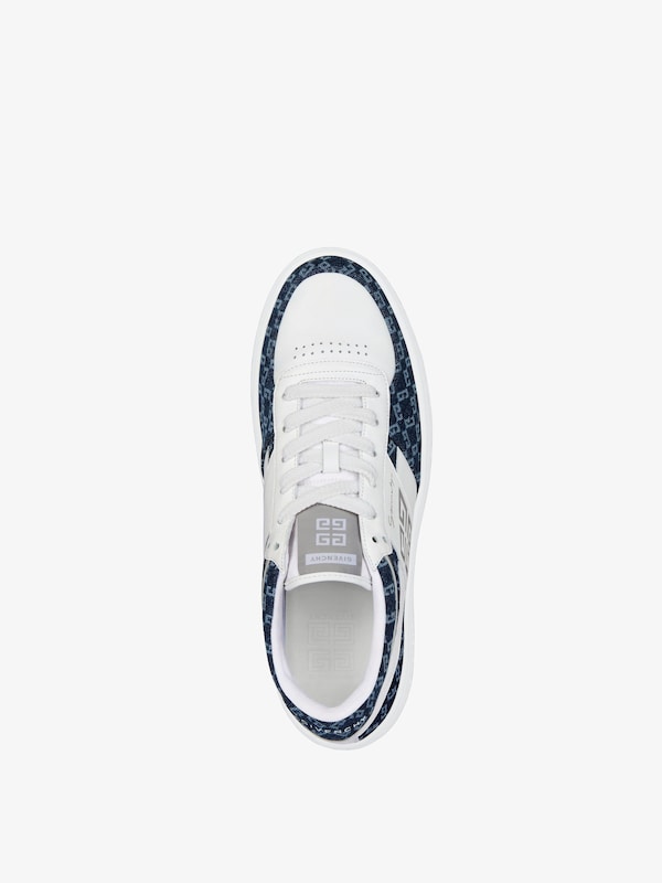 Givenchy G Move sneakers in leather and monogram 72 denim Grandes ahorros