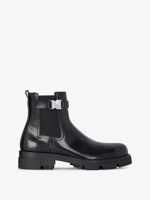 Givenchy Terra chelsea boots in leather Tienda