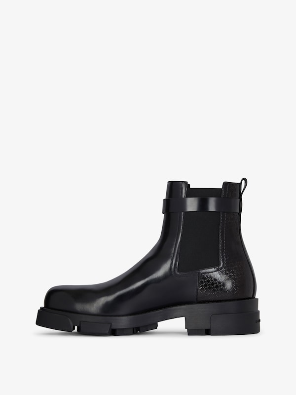Givenchy Terra chelsea boots in leather Tienda