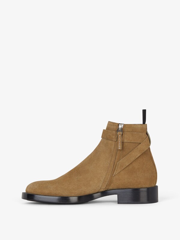 Givenchy Lock ankle boots in suede Tienda