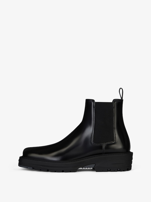 Givenchy Chelsea boots in leather Rebajas online