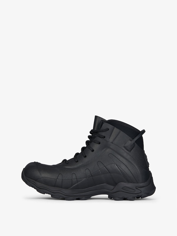 Givenchy Bogs lace up boots in rubber and neoprene Rebajas top