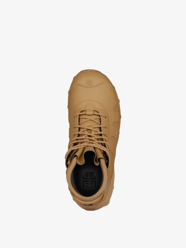Givenchy Bogs lace up boots in rubber and neoprene Envío gratis