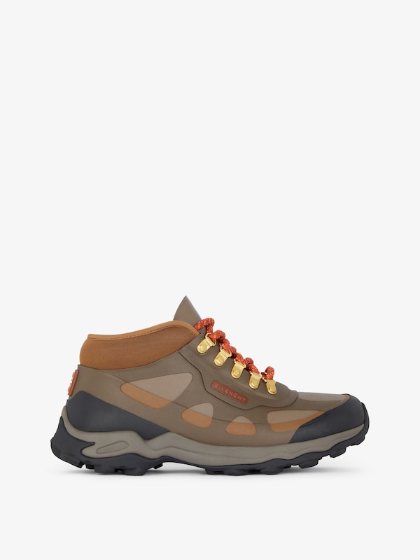 Givenchy Bogs lace up boots in rubber and neoprene Oferta especial