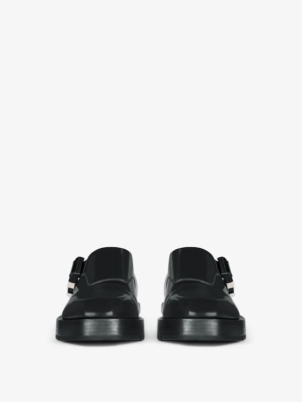 Givenchy Squared derbies in leather with 4G buckle Promoción por tiempo limitado