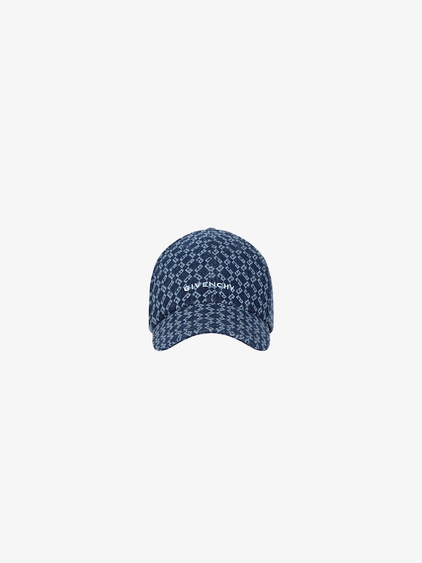 Givenchy GIVENCHY embroidered cap in monogram 72 denim Envío internacional gratuito