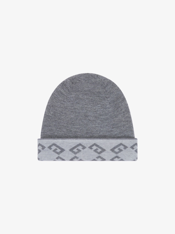 Givenchy GIVENCHY monogram 72 double sided beanie in wool En oferta