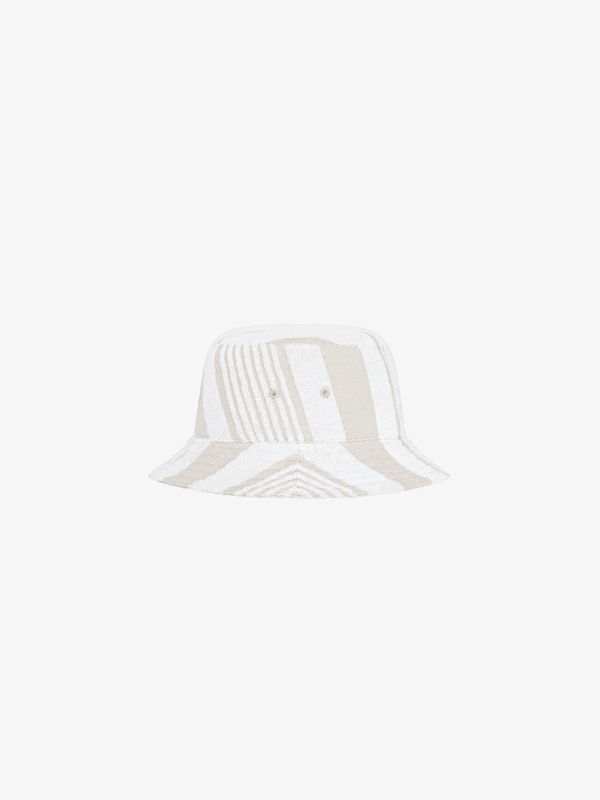 Givenchy GIVENCHY bucket hat in cotton towelling with stripes 2025