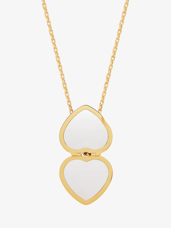 Givenchy Heart mirror necklace in metal and enamel Outlet online