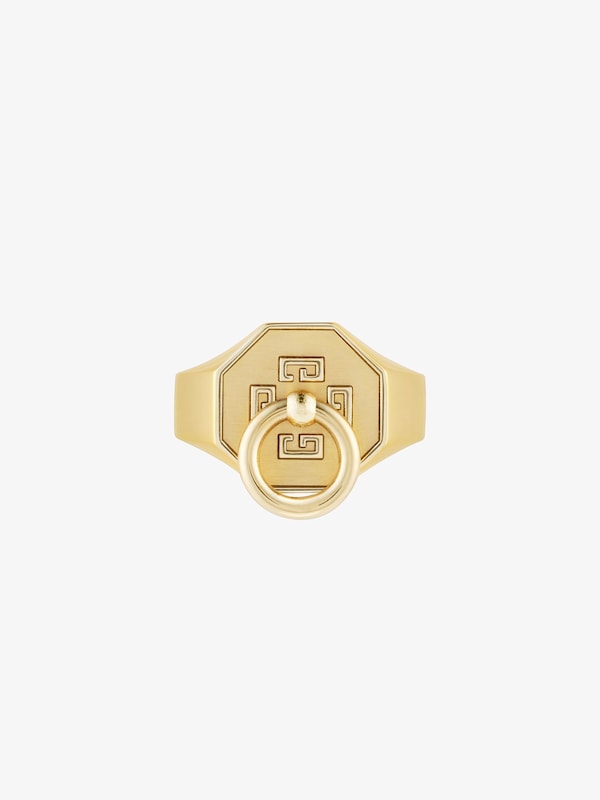 Givenchy Charm ring in metal Ofertas