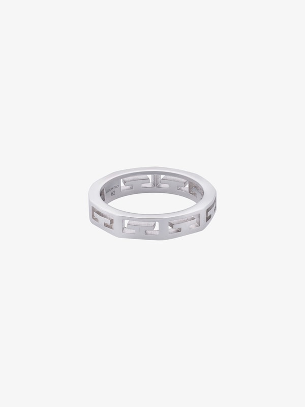 Givenchy 2G ring in metal En oferta