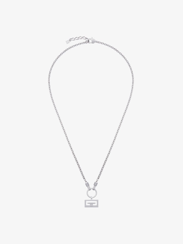 Givenchy 2G necklace in metal Rebajas baratas