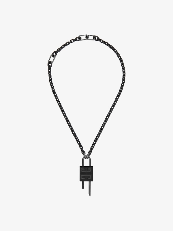 Givenchy Small Lock necklace in metal Rebajas de fábrica