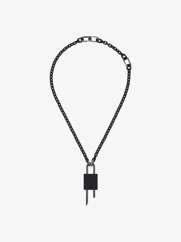 Givenchy Small Lock necklace in metal Rebajas de fábrica