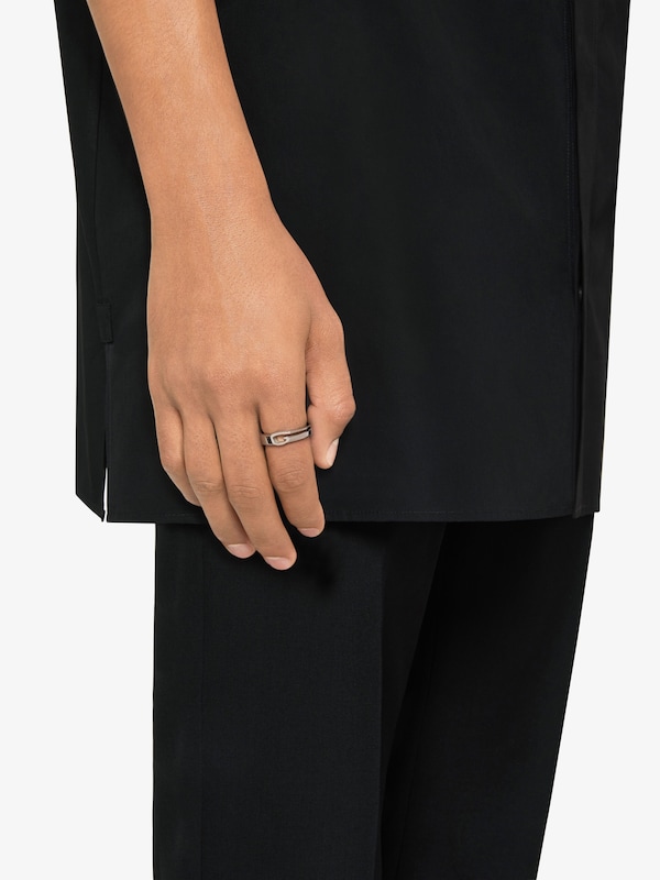 Givenchy Giv Cut ring in metal Rebajas online