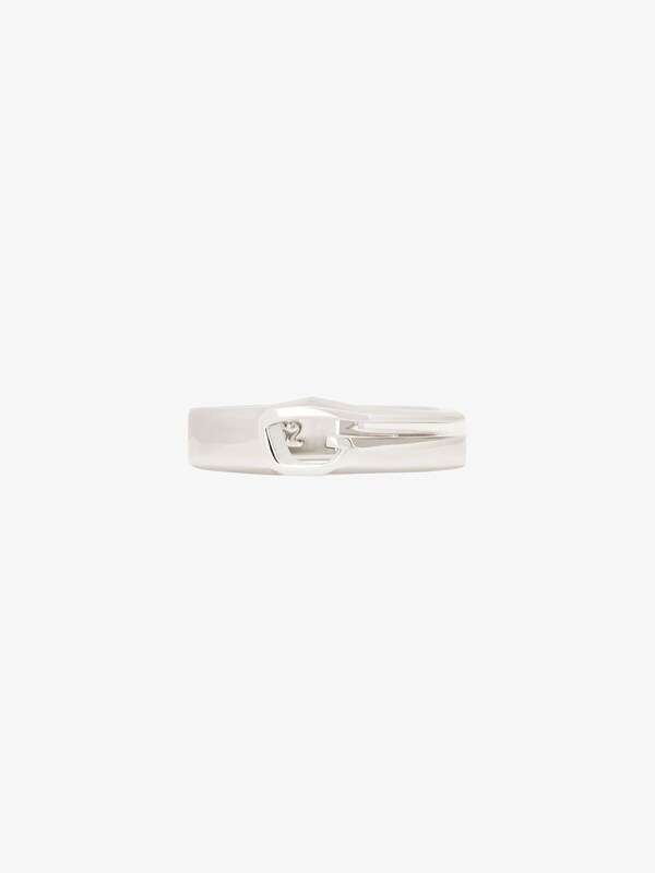 Givenchy Giv Cut ring in metal Rebajas online