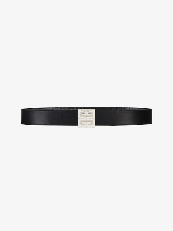 Givenchy 4G reversible belt in leather and 4G coated canvas ÚLTIMAS EDICIONES