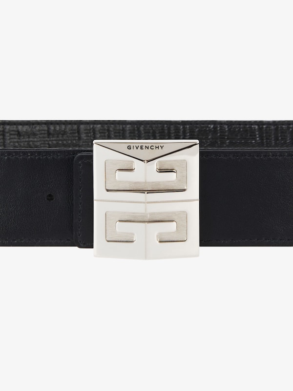 Givenchy 4G reversible belt in leather and 4G coated canvas ÚLTIMAS EDICIONES